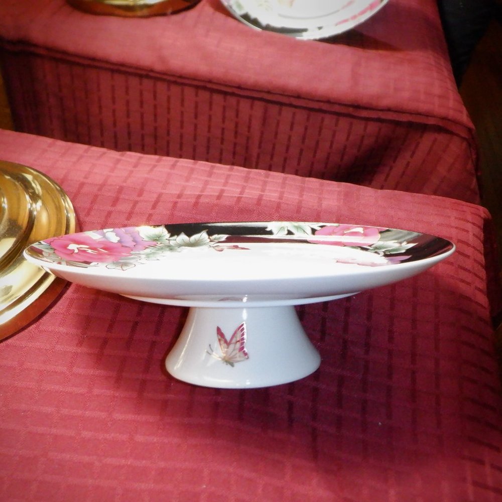 Pedestal ~ CAKE PLATE ~ BALI COLLECTION , JAPAN ~